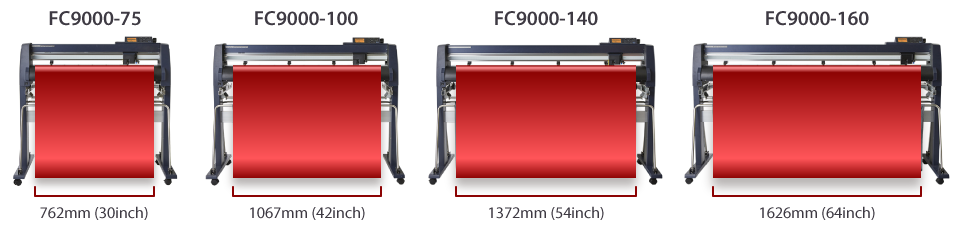 FC9000サイズラインナップ
