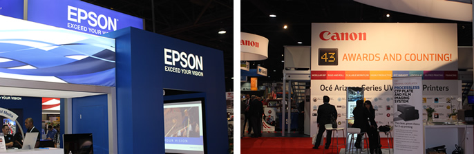 EPSON　Canon