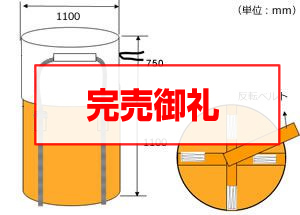 フレキシブル・コンテナバッグ・Aタイプ図面