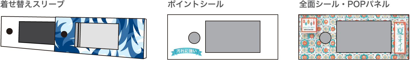 様々な装飾でオリジナルのカスタマイズが可能