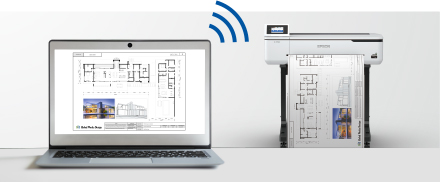 Wi-Fi®対応　大判プリンター