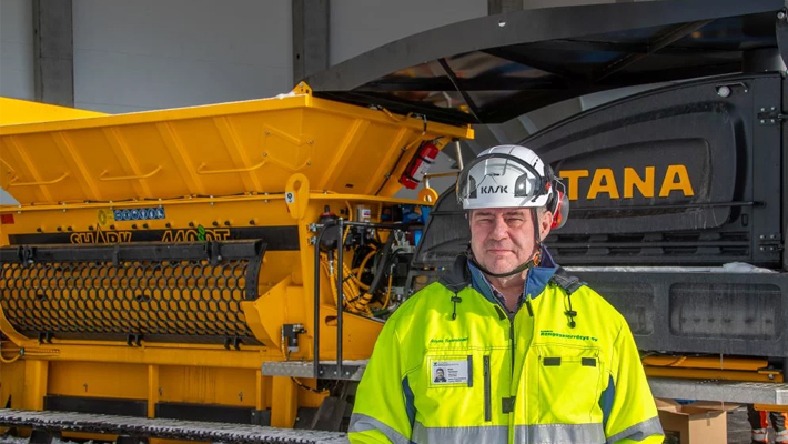 タイヤ破砕の「プロ」が選んだTANA。自社運用への切り替えで、コスト効率と品質管理を両立。