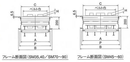 SM平型（段付）