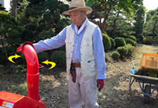 ブロアの向きが自由自在